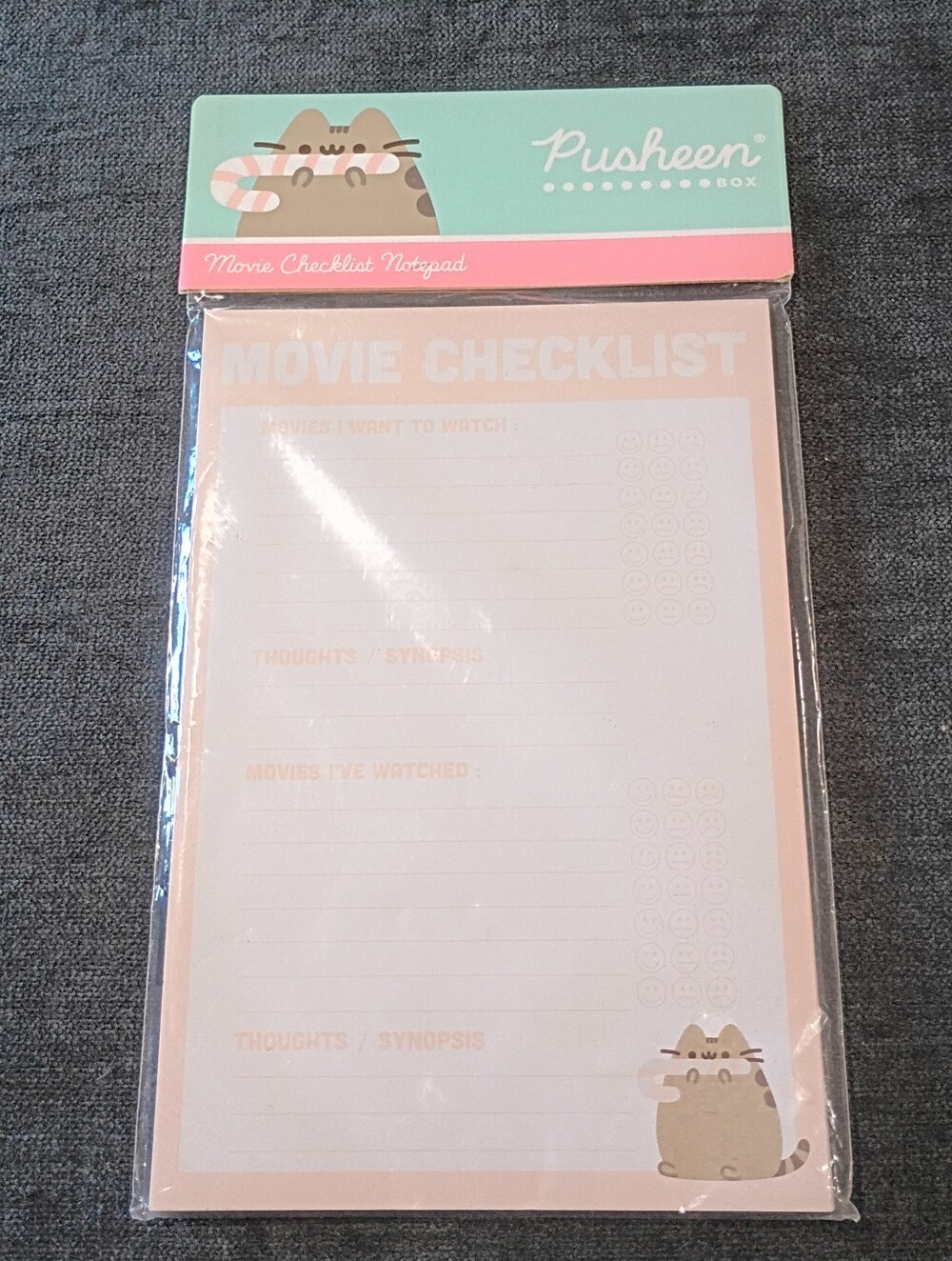 Pusheen Box Movie Checklist